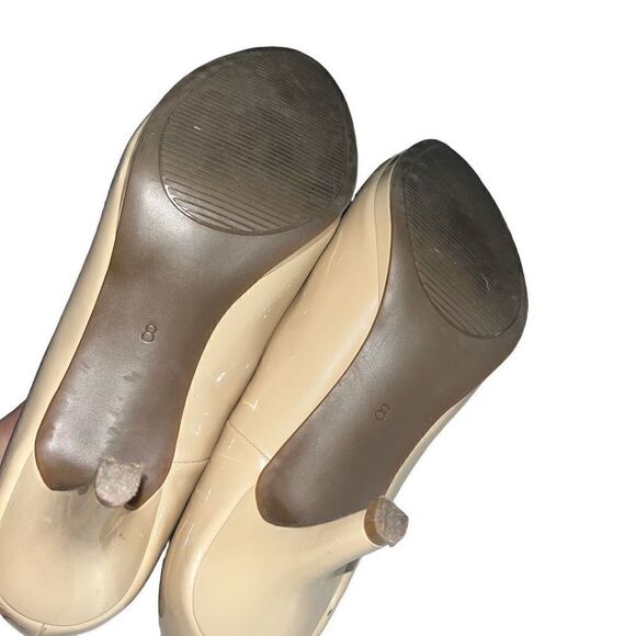 Kelly & Katie tan patent leather 8 - Picture 3 of 5